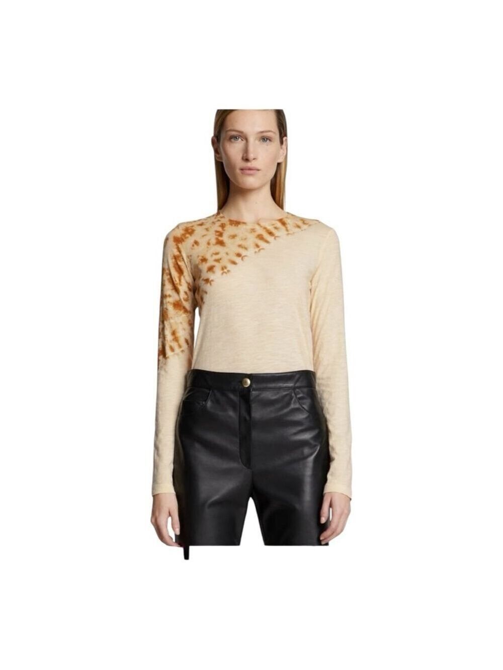 Proenza Schouler Tie Dye Long Sleeve T-Shirt Size Medium